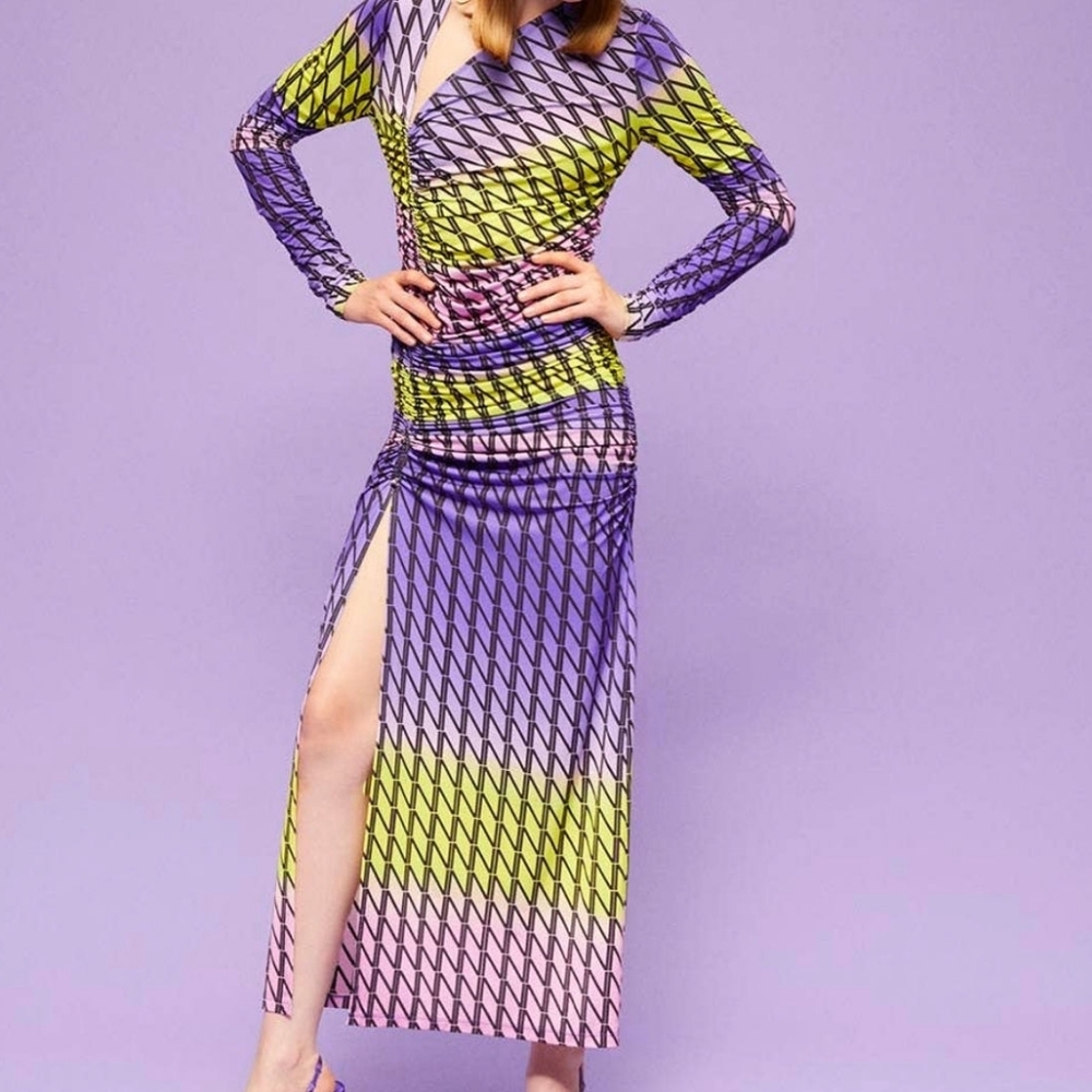Nocturne Maxi Dress/Multi